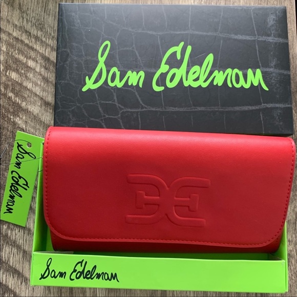 Sam Edelman Handbags - Sam Edelman Red Wallet